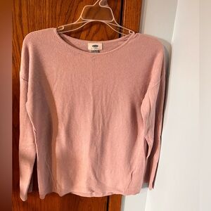 Ladies Old Navy Lavender/Pinkish Lightweight Sweater - Size Small